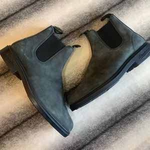 { Blundstone } 1308 Rustic Black Leather Boots